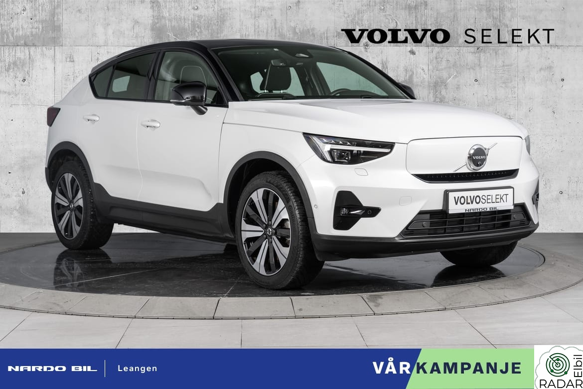 VOLVO C40 408HK PRO. endelig VÅRKAMPANJE med Rente fra kun 2,99%