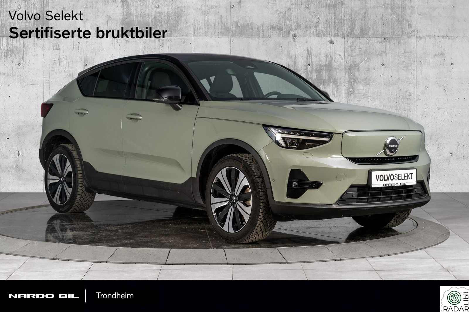 VOLVO C40 408 hk Pro. Krok/Pixel lys/360/Soltak/Induktiv lader