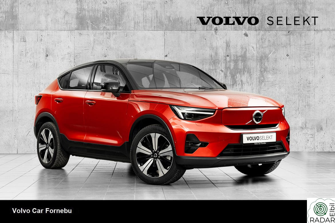 VOLVO C40 Twin Pro Hengerfeste AWD - Flott bil!