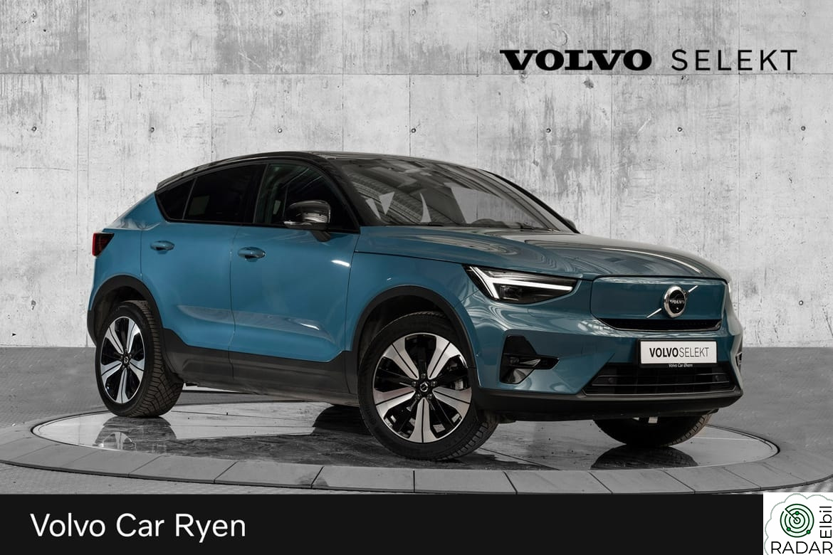 VOLVO C40 Recharge Twin PRO 408Hk. Topputstyrt! PIXEL!