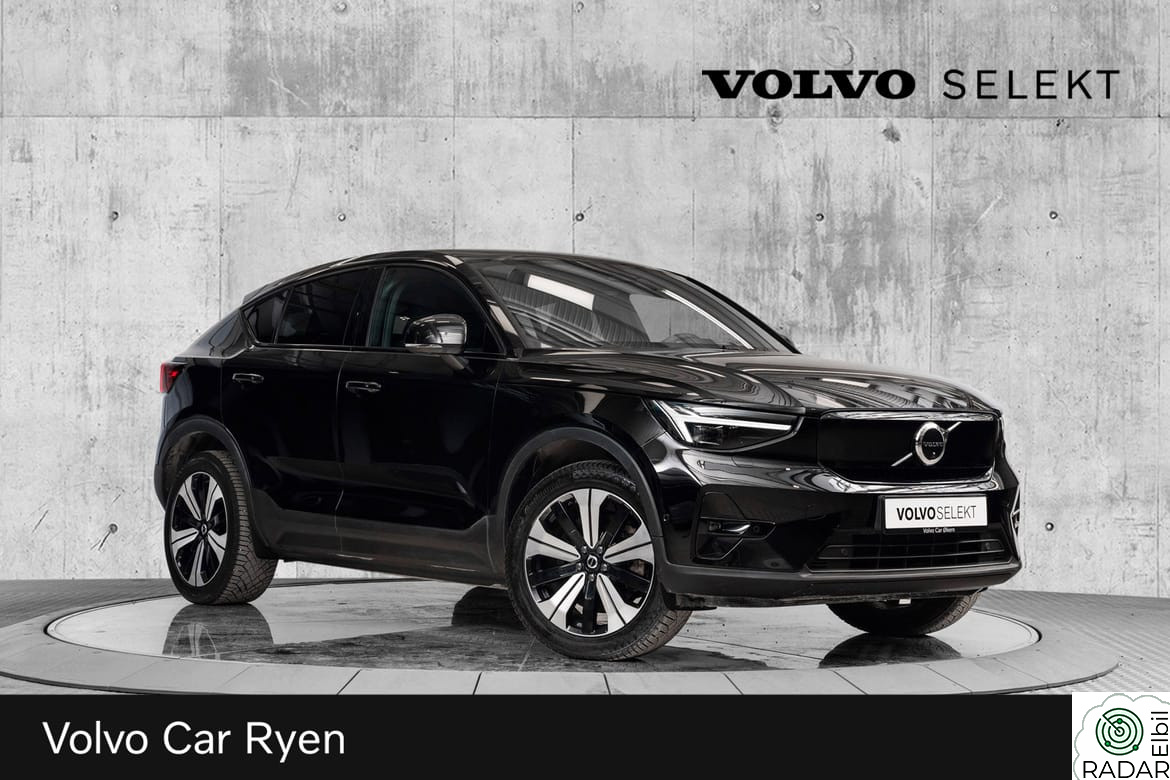 VOLVO C40 Recharge Twin PRO 408Hk. Topputstyrt!