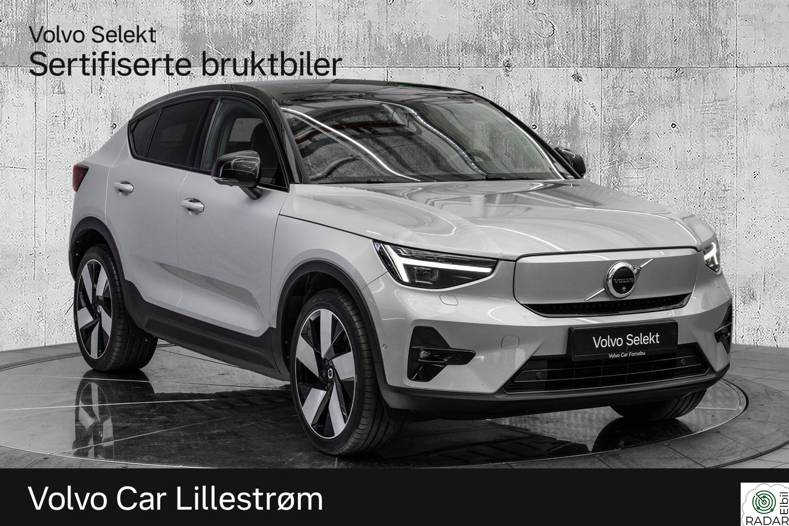 VOLVO C40 Twin Pro - Pixel LED 20"Hjul HarmanKardon