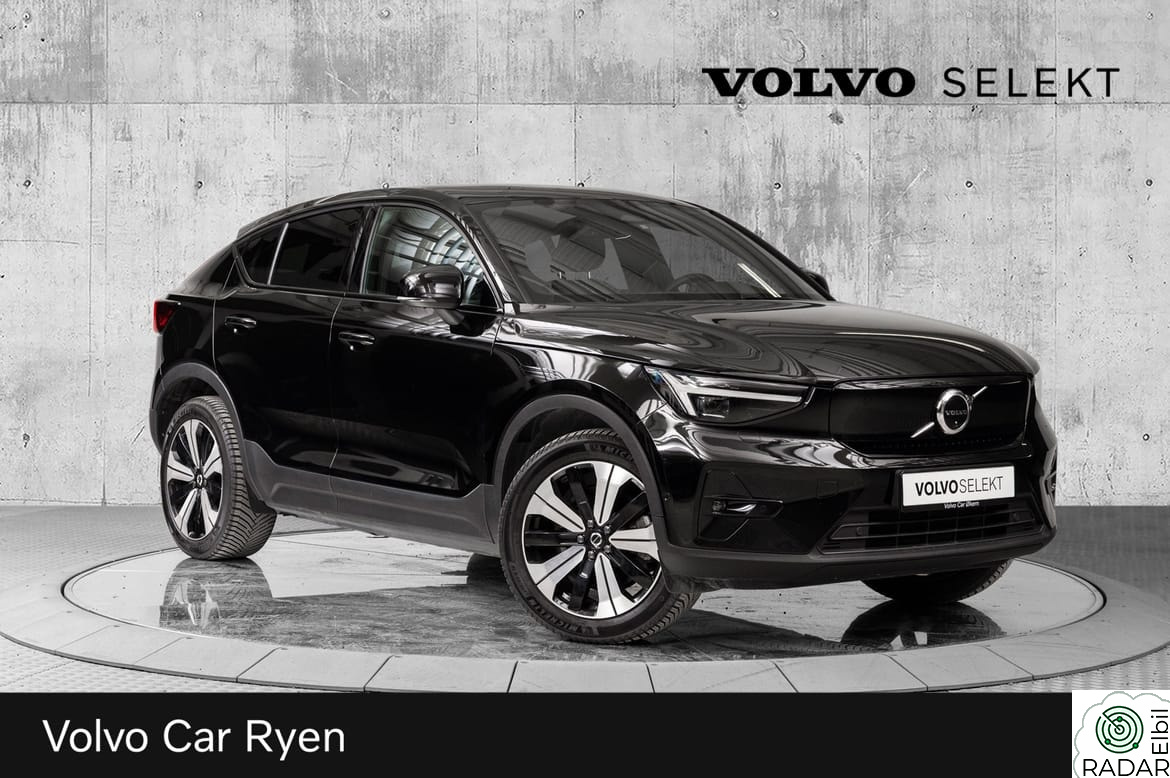VOLVO C40 Recharge Twin PRO 408Hk. Topputstyrt!