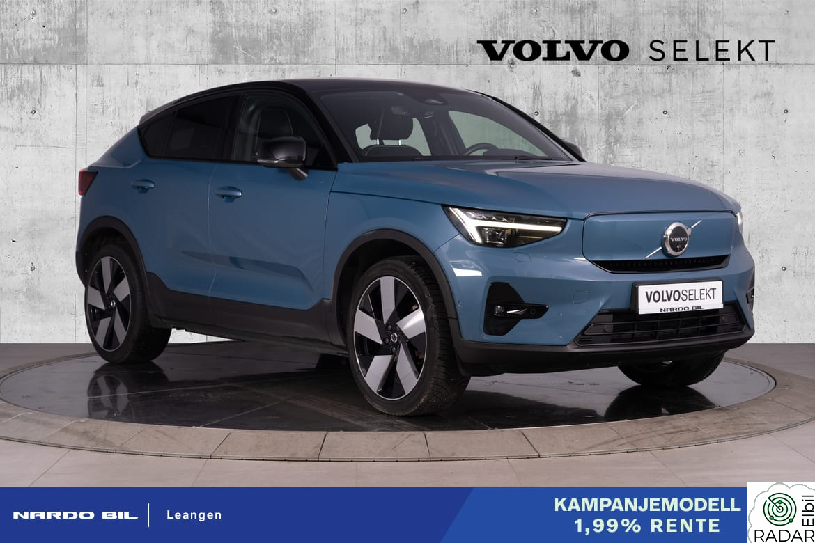 VOLVO C40 Pro. Kampanje fra kun 1,99% rente!