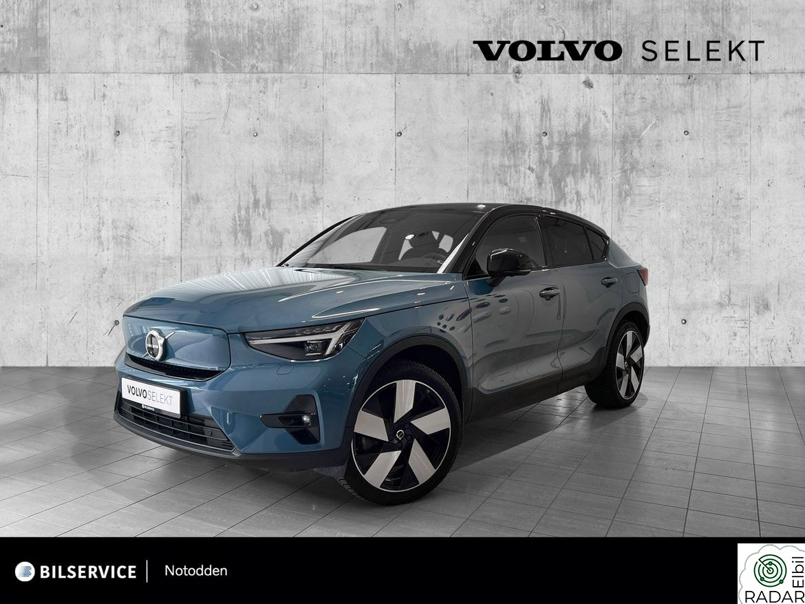 VOLVO C40 Twin Pro-360"-Voc-Harman&Kardon-Hengerfeste-Varmepumpe