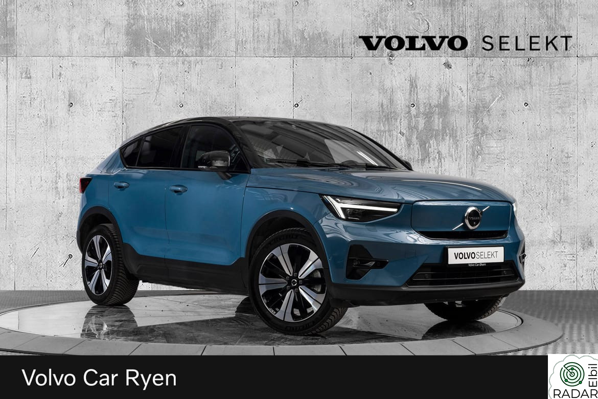 VOLVO C40 Recharge Twin PRO 408Hk. Topputstyrt! PIXEL/360/H&K++