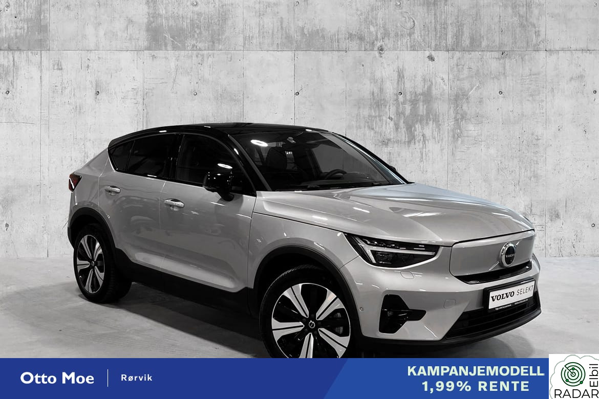 VOLVO C40 KAMPANJE FRA KUN 1,99% RENTE!