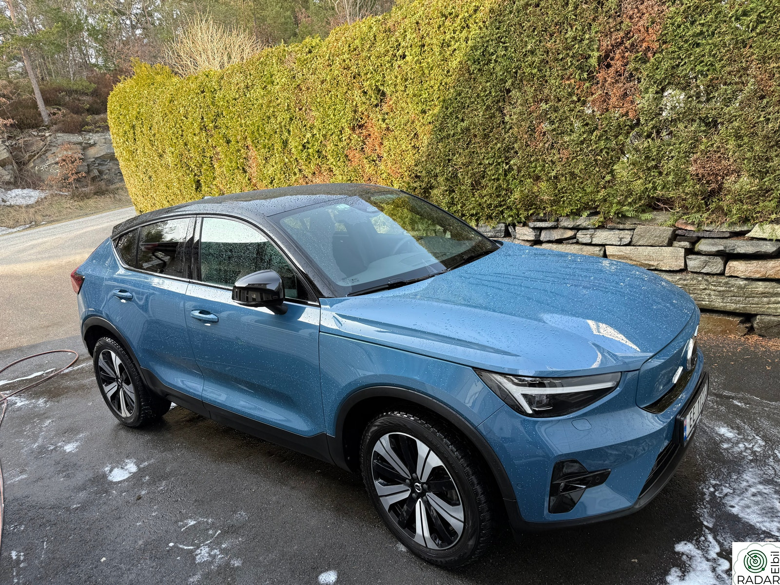VOLVO C40 AWD  Pro-360"-Voc-Led-pixel-Hengerfeste-Varmepumpe