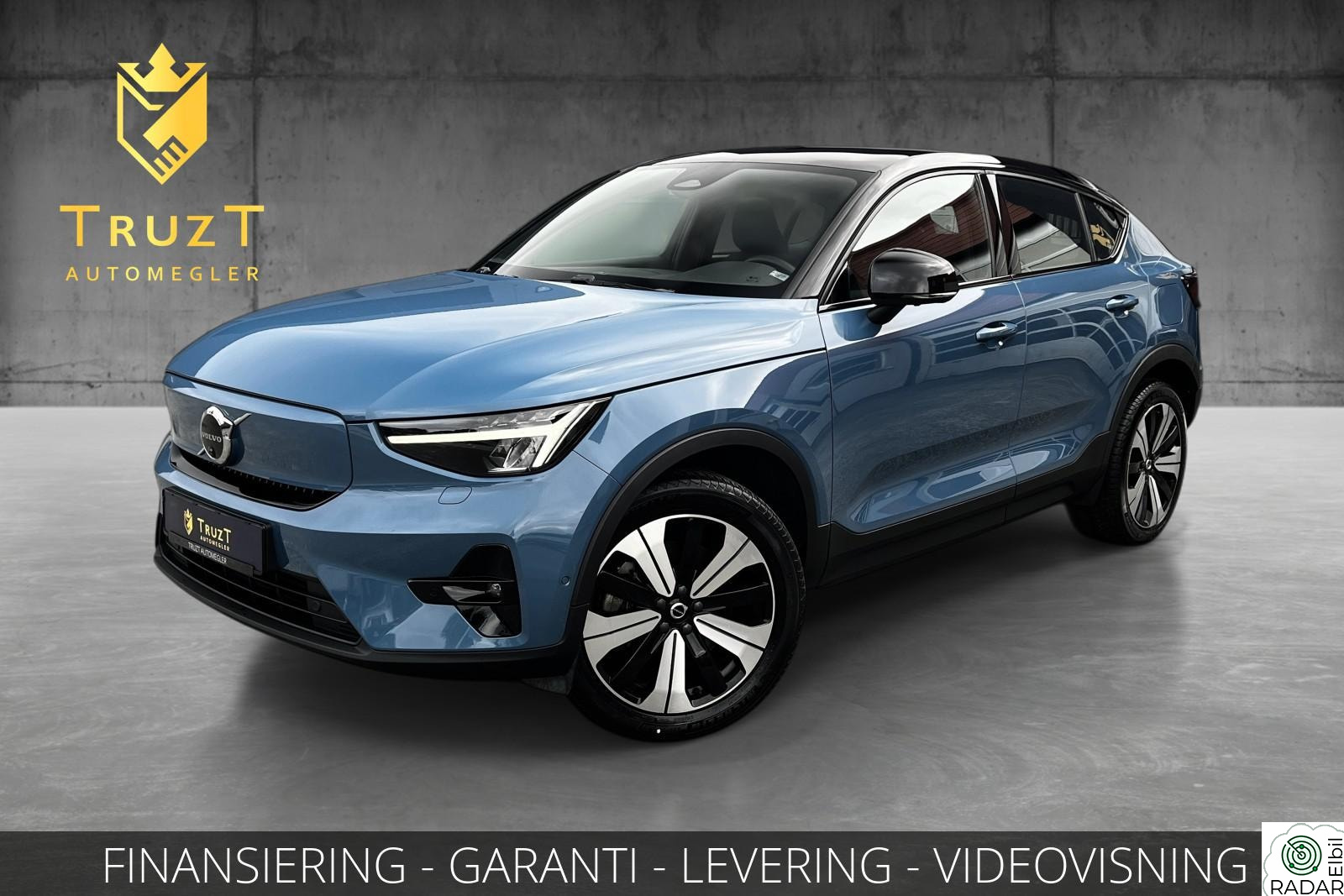 VOLVO C40 AWD Ultimate / 438km / Pano / H&K / H.feste / El-seter+