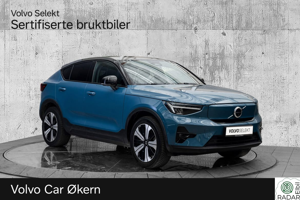 VOLVO C40 Twin Pro AWD Harman/Kardon Panoramaglasstak