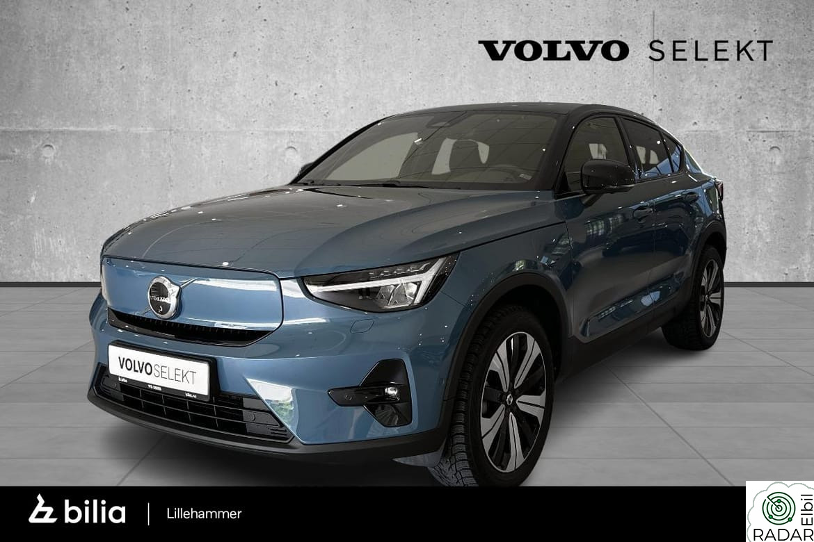 VOLVO C40 Recharge Twin PRO, 360kam, Harman&Kardon, Varmepumpe++