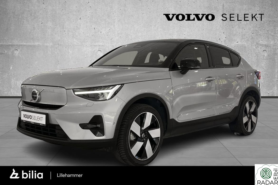 VOLVO C40 Recharge Twin Pro,Google,360Kamera,H.Feste,Varmepumpe+