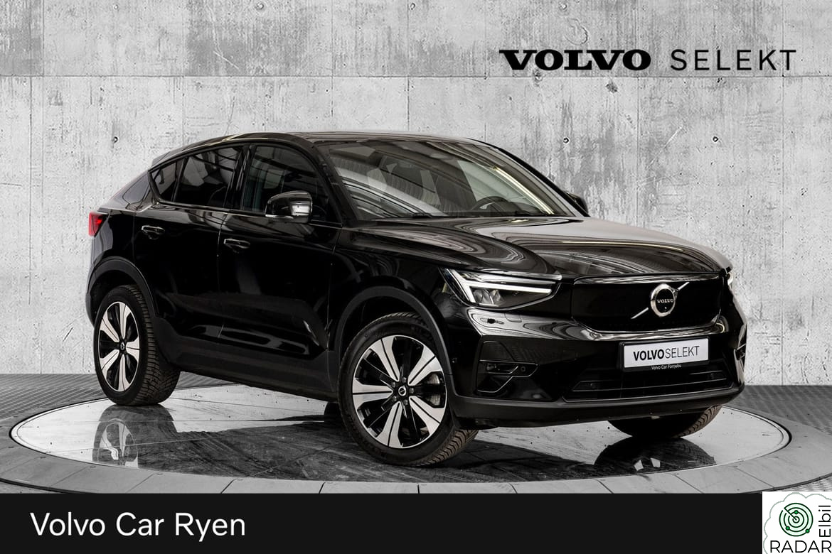 VOLVO C40 Recharge Twin Pro 408Hk. Toppstyrt!