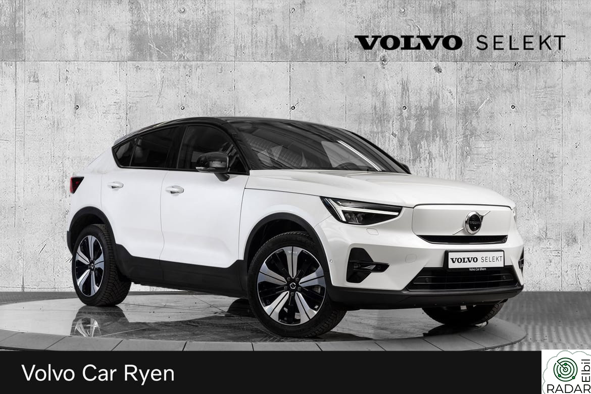 VOLVO C40 Recharge Twin PRO 408Hk. Topputstyrt! H&K/PANO/360++