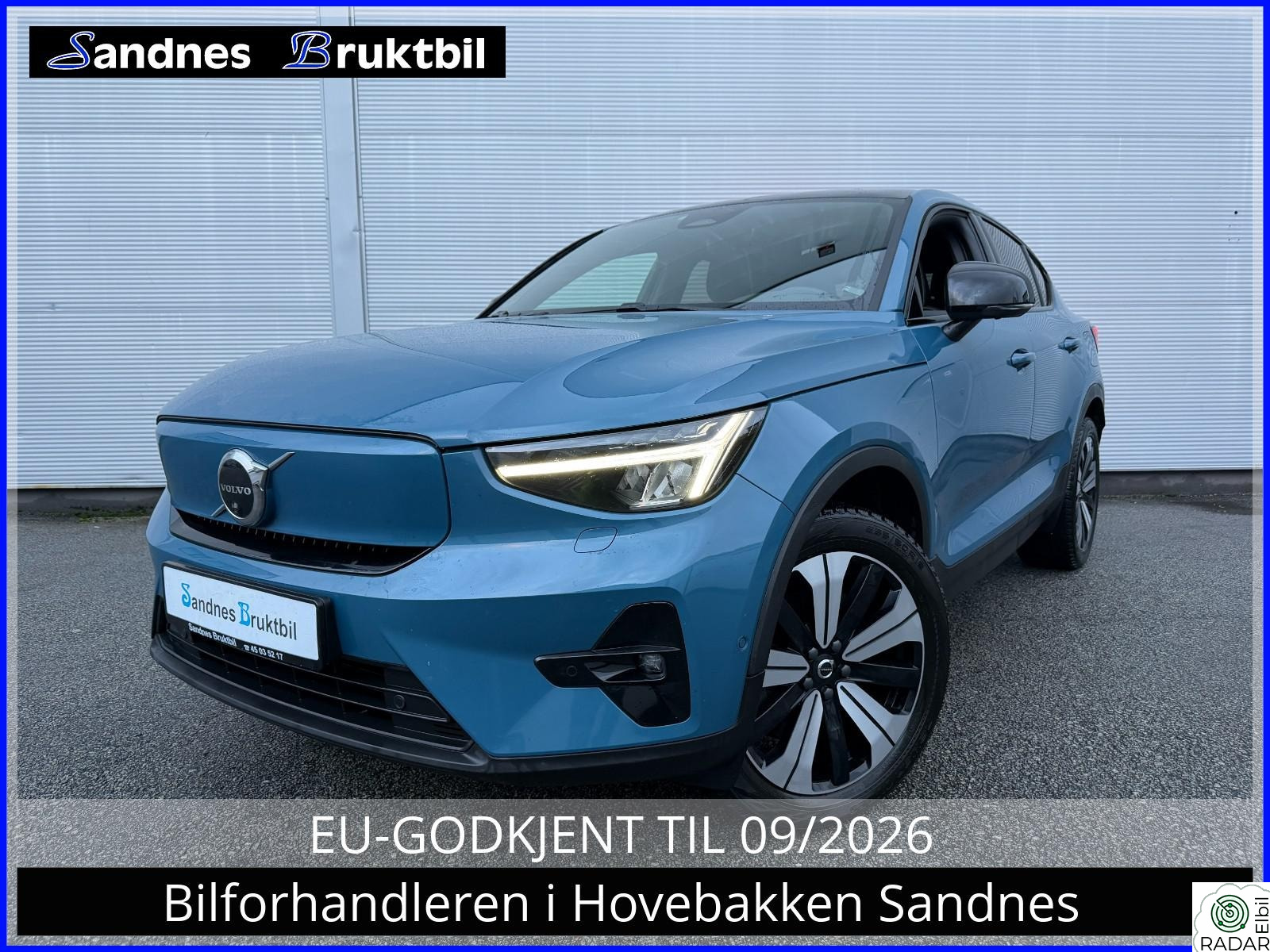 VOLVO C40 RECHARGE 4X4 PANO,LED,360KAMERA,ACC,NAVI,TLF,DAB+,H&K