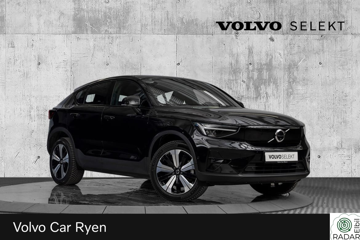VOLVO C40 Recharge Twin Ultimate 408Hk. Særdeles Velutstyrt!