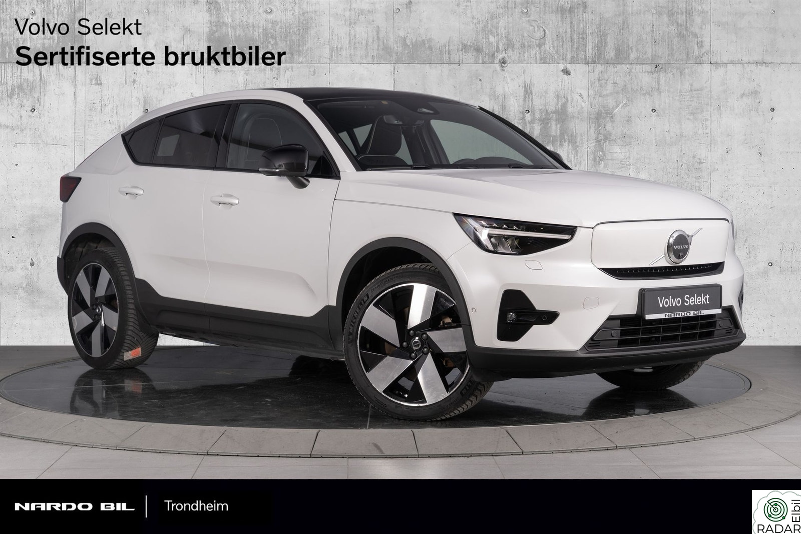VOLVO C40 Ultimate 408 hk. Soltak/HK/360 kam/Varmepumpe/Krok