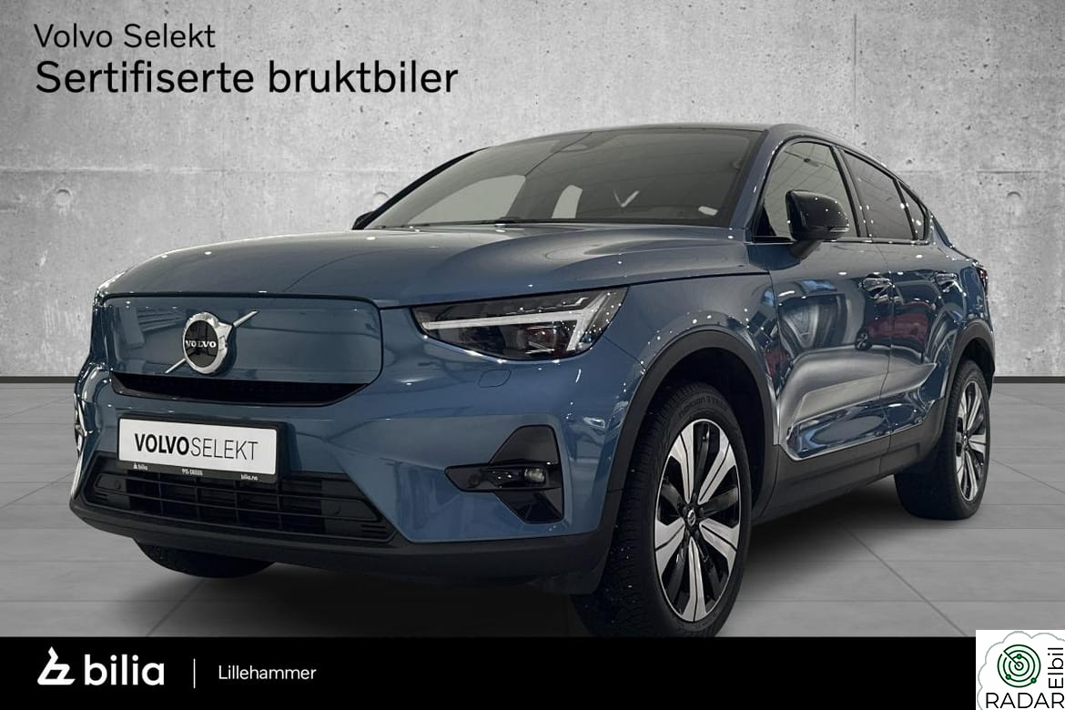 VOLVO C40 Twin, Plus, H.Feste, Varmepumpe, En eier, Pixel lys ++