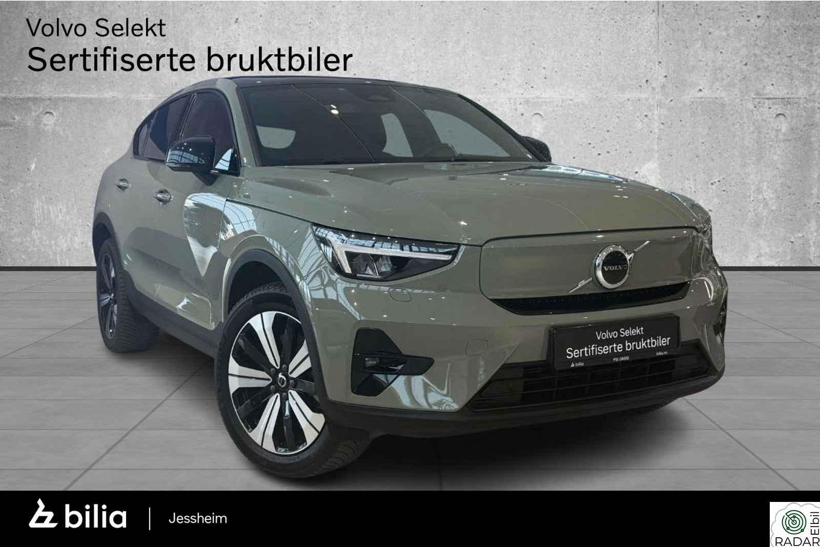 VOLVO C40 408Hk AWD Plus, Hengerfeste, Varmepumpe, Kamera, Pano