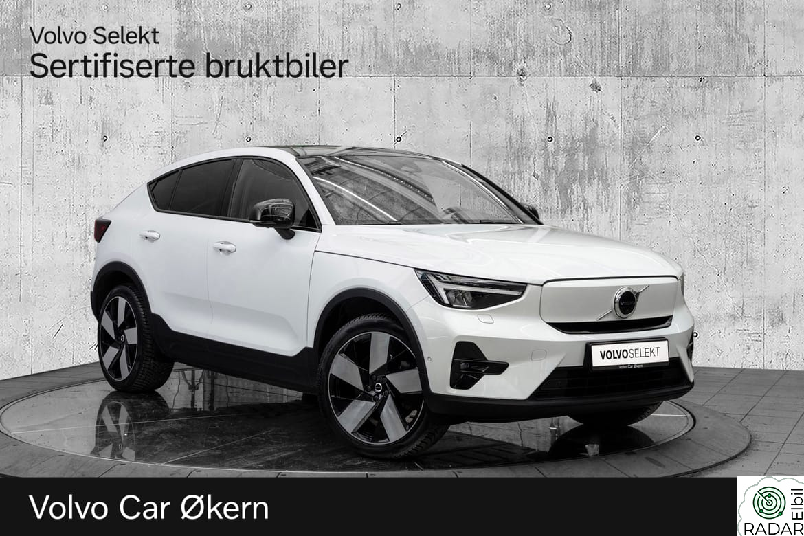 VOLVO C40 El. Single Motor Ultimate 231Hk. 20" Sommerhjul!