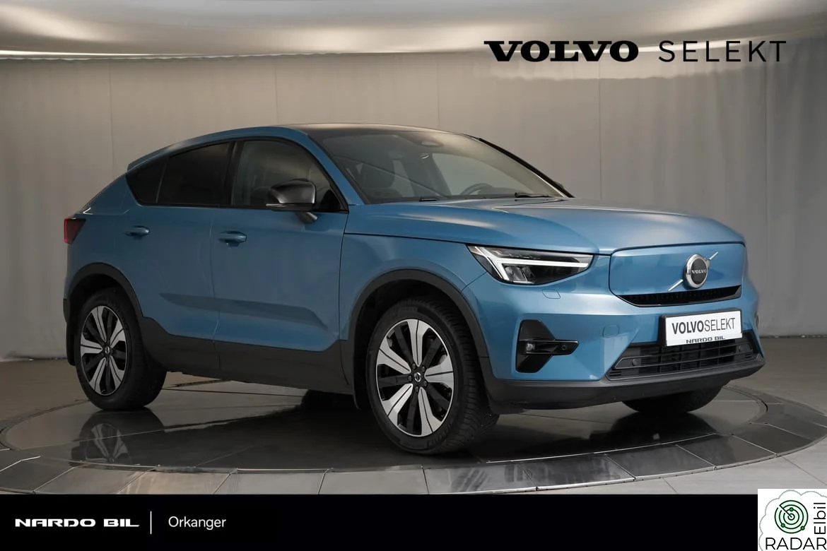 VOLVO C40 231 Hk - FWD - PLUS - PANO - Varmepumpe - KLIMApakke -