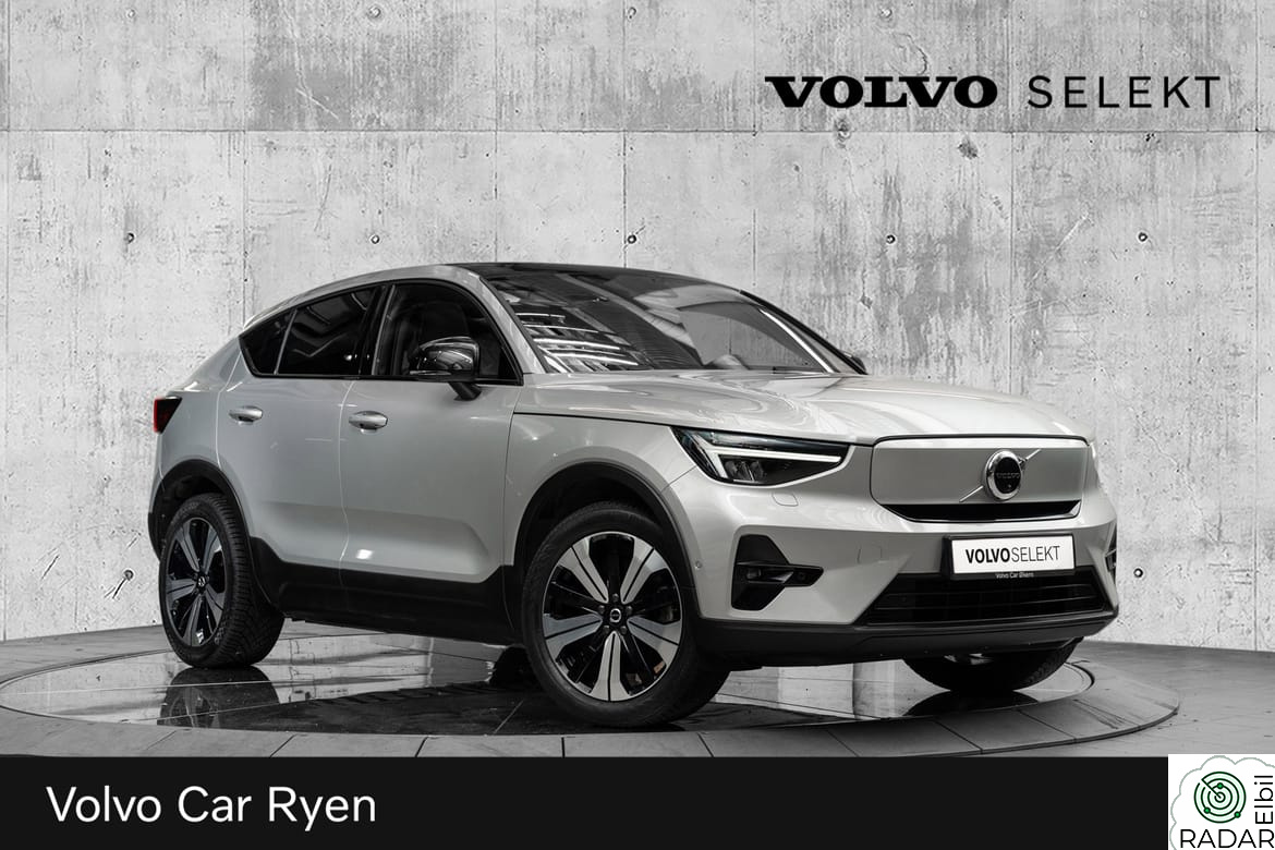 VOLVO C40 El. Single Motor Ultimate 231Hk. Velutstyrt!