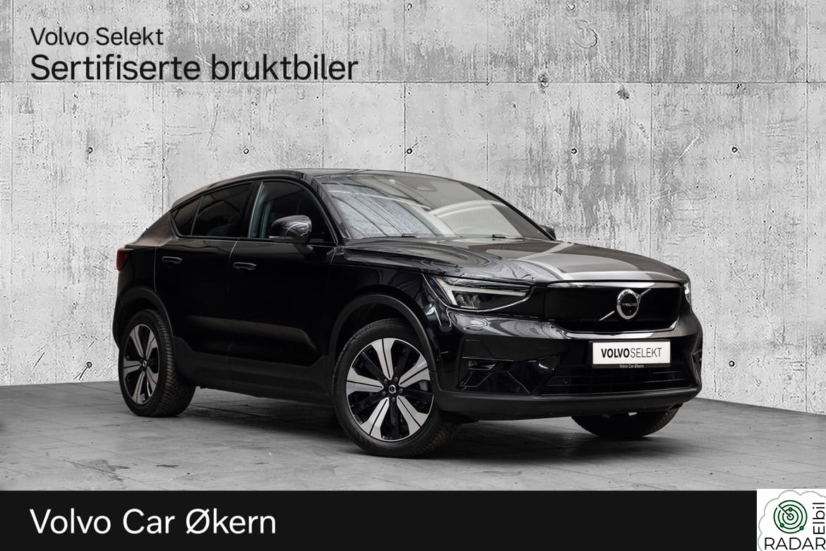 VOLVO C40 El. Single Motor Ultimate 231Hk. Topputstyrt!