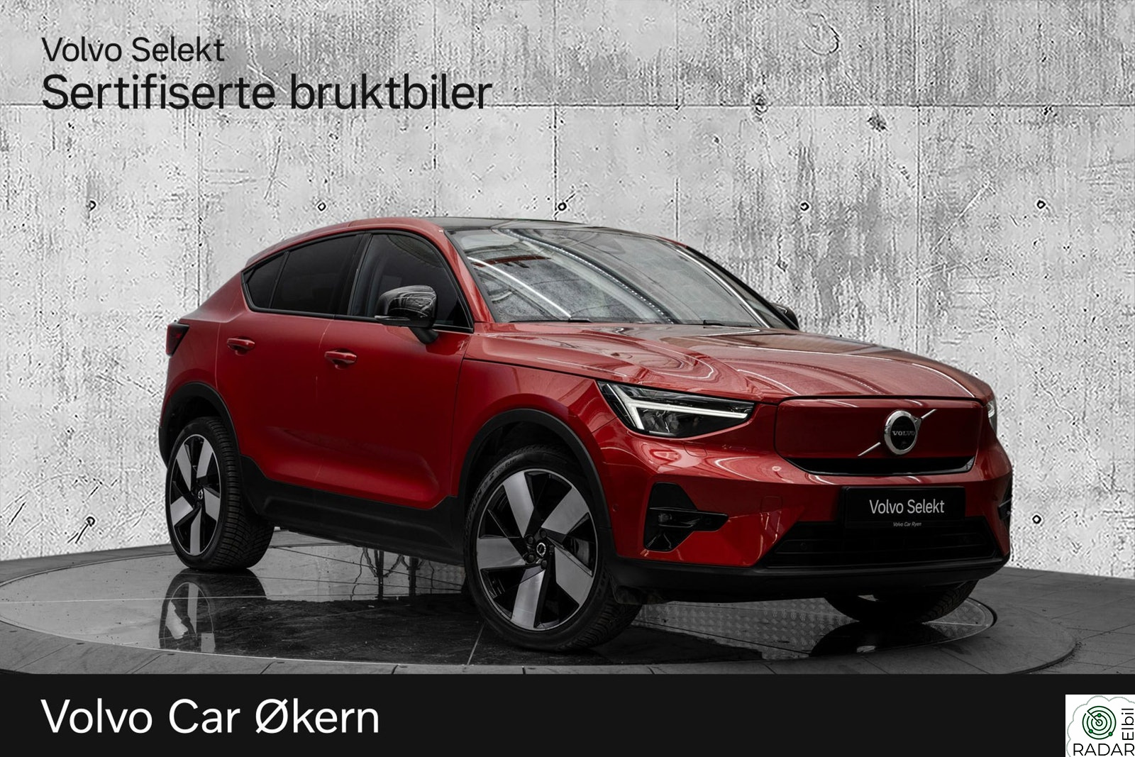 VOLVO C40 Ultimate 20" Harman/Kardon 360Kamera Varmepumpe