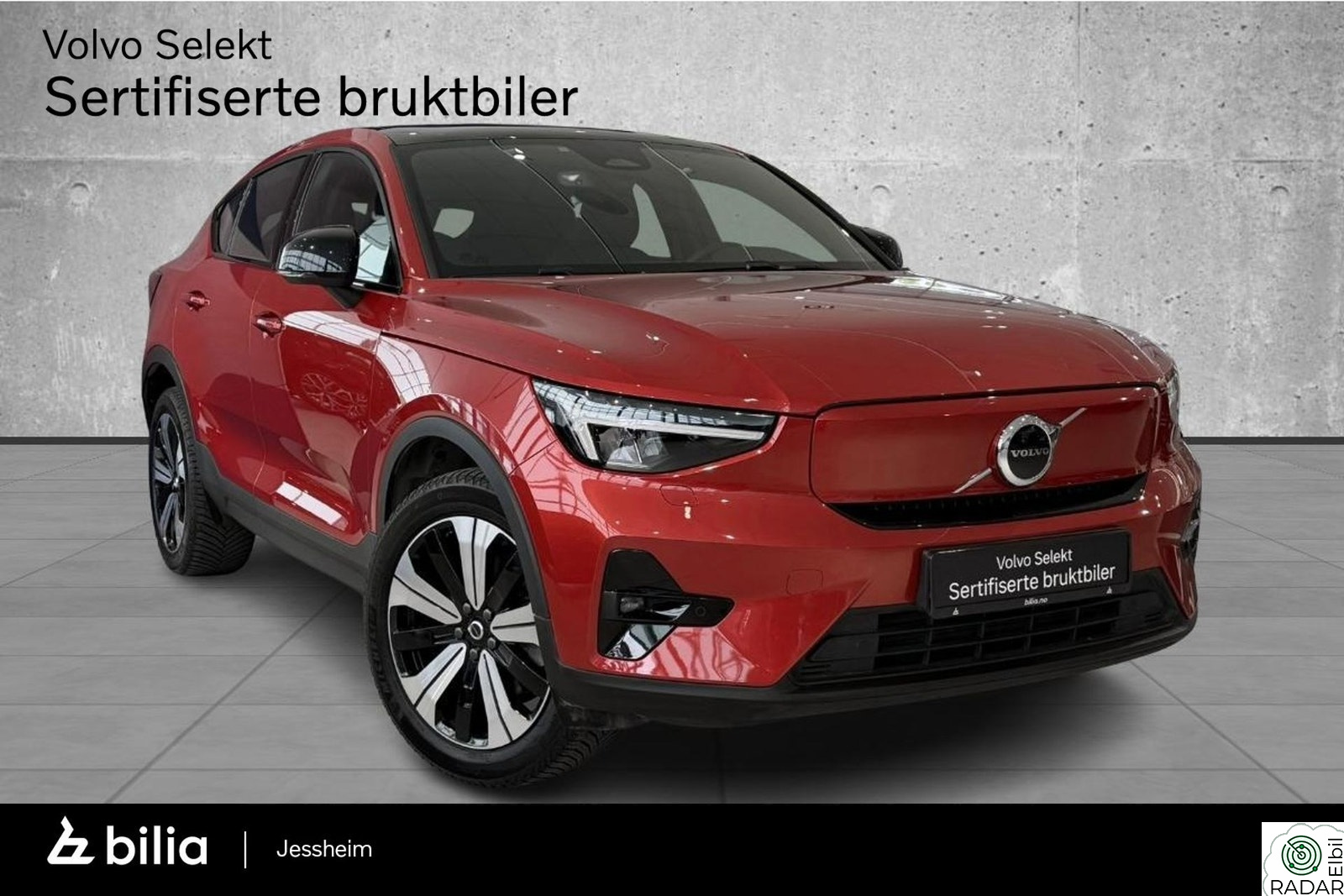 VOLVO C40 231Hk FWD Plus, Hengerfeste, Google, Panorama