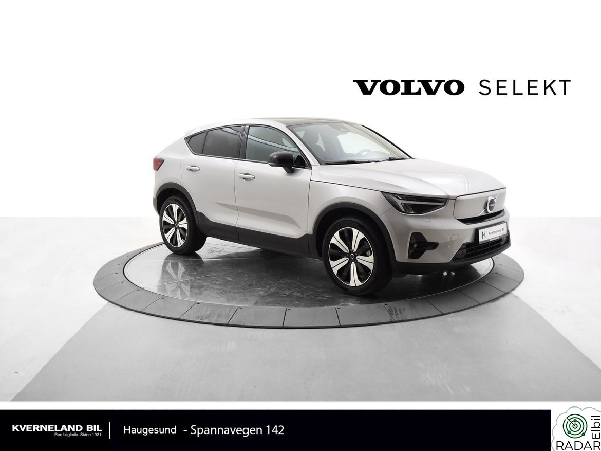 VOLVO C40 231 HK/Plus/Panorama/Navigasjon/LED/Varmepumpe