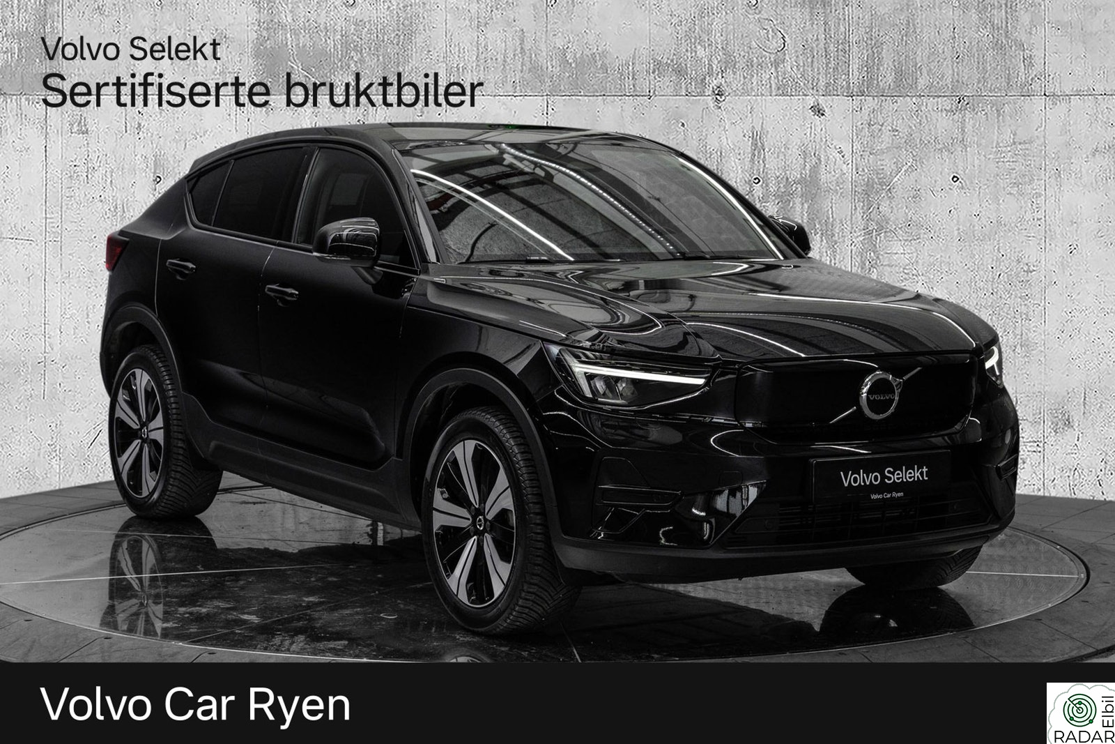VOLVO C40 Recharge Core 231Hk - Varmepumpe & Panoramaglasstak