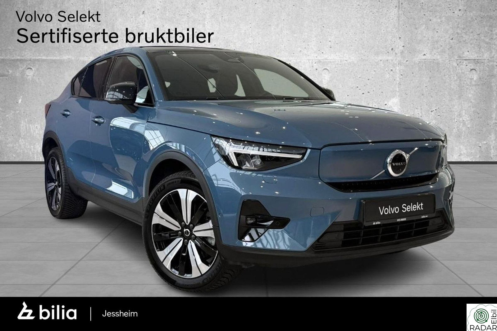 VOLVO C40 231Hk FWD Ultimate, 360*Kam, H.Feste, Varmepumpe, Pano
