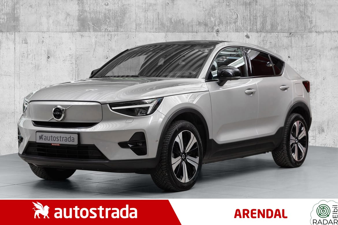 VOLVO C40 Ultimate | H/K | 360 | Skinn | Minne | Pano | Krok |