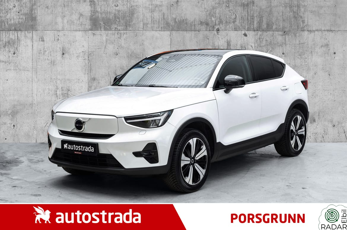 VOLVO C40 , Panorama glasstak, Navi, Kamera, El.førersete, mm