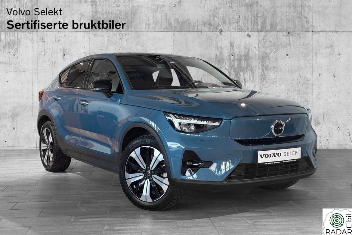 VOLVO C40 RECHARGE PLUS | GOOGLE | ADAPTIV CRUISE | EL.FØRERSETE