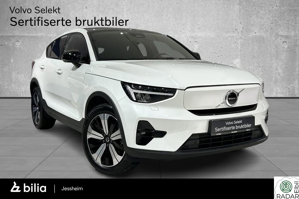 VOLVO C40 231Hk FWD Plus, Hengerfeste, Varmepumpe, Panorama, App