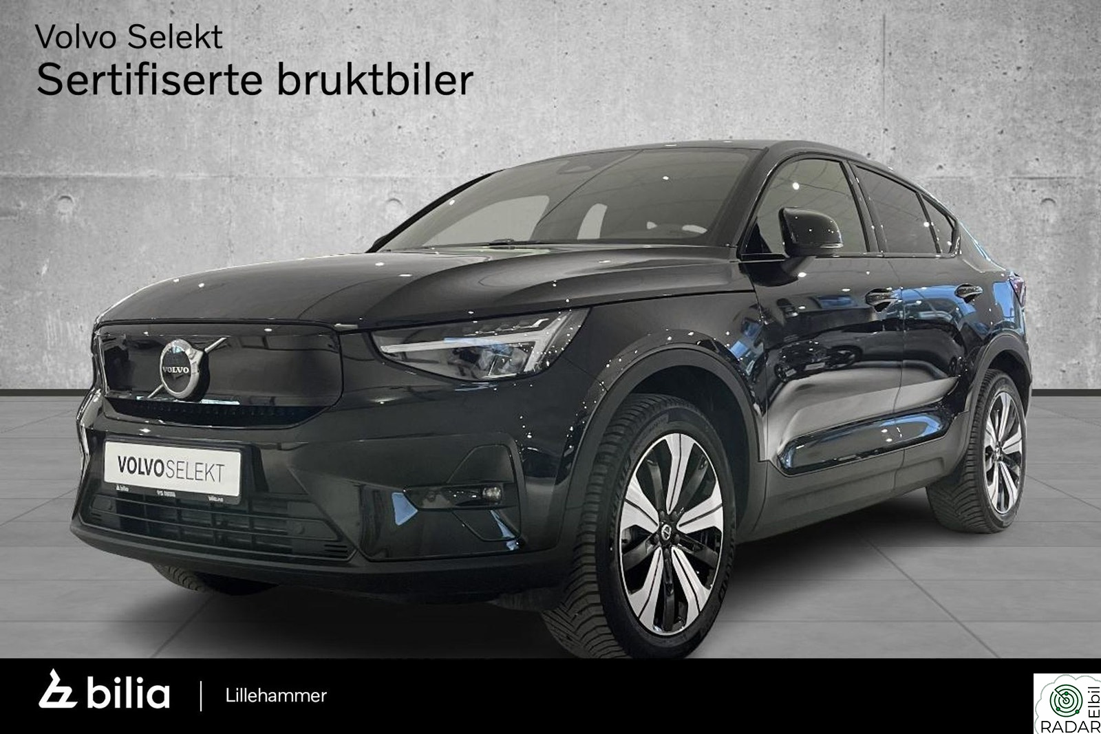 VOLVO C40 Recharge Plus, Hengerfeste, Google, kamera,Høstkampanje