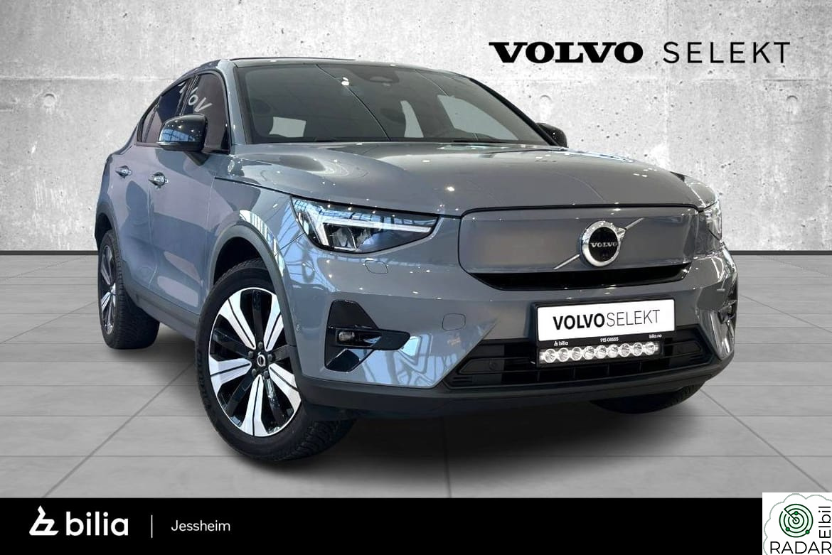 VOLVO C40 231Hk FWD Ultimate, 360* Kam, LED bar, H/K, Panorama