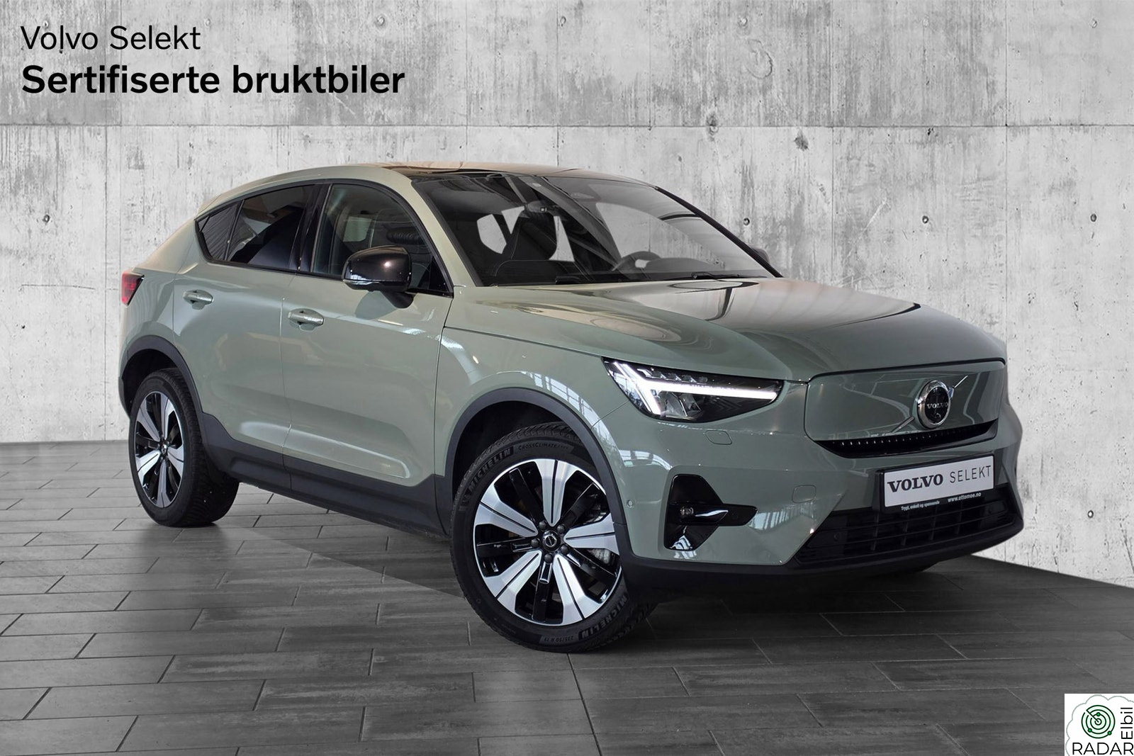 VOLVO C40 231 hk Ultimate. 360/Soltak/Krok/H&K