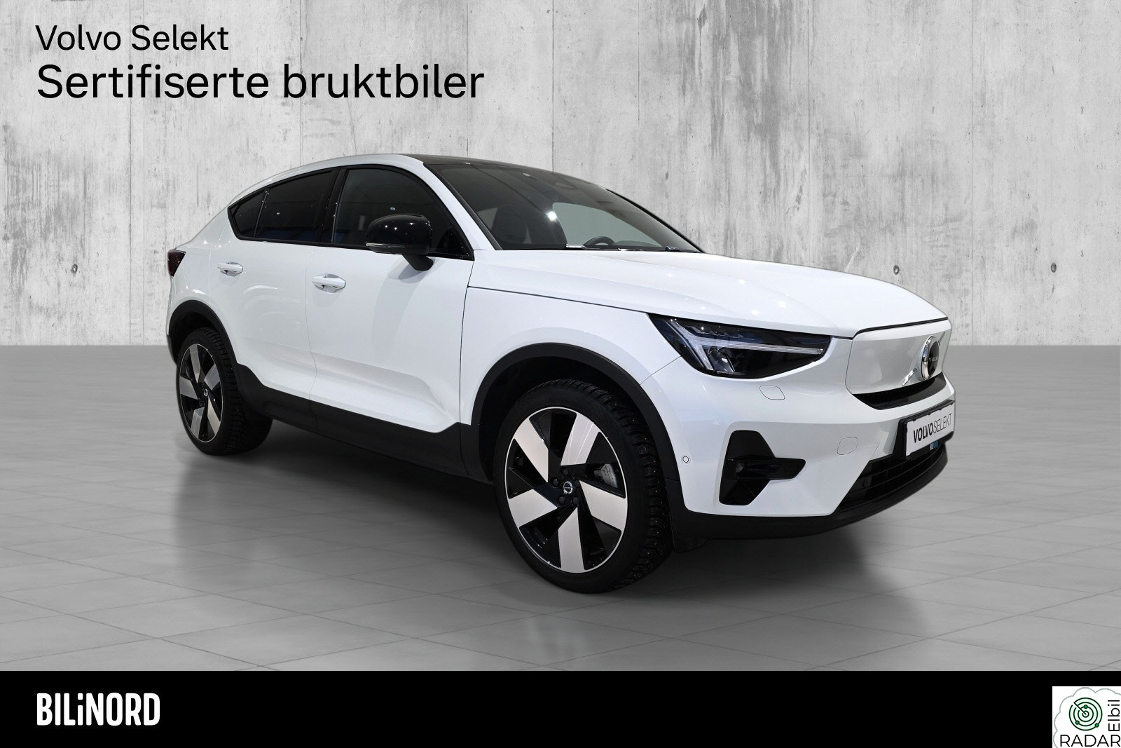 VOLVO C40 Recharge 231hk FWD Ultimate Krok/Varmepumpe/H&K +++