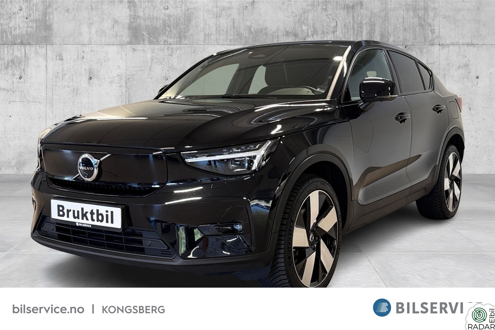 VOLVO C40 Twin Ultimate/Krok/Glasstak/20"/360/H&K/539 km wltp