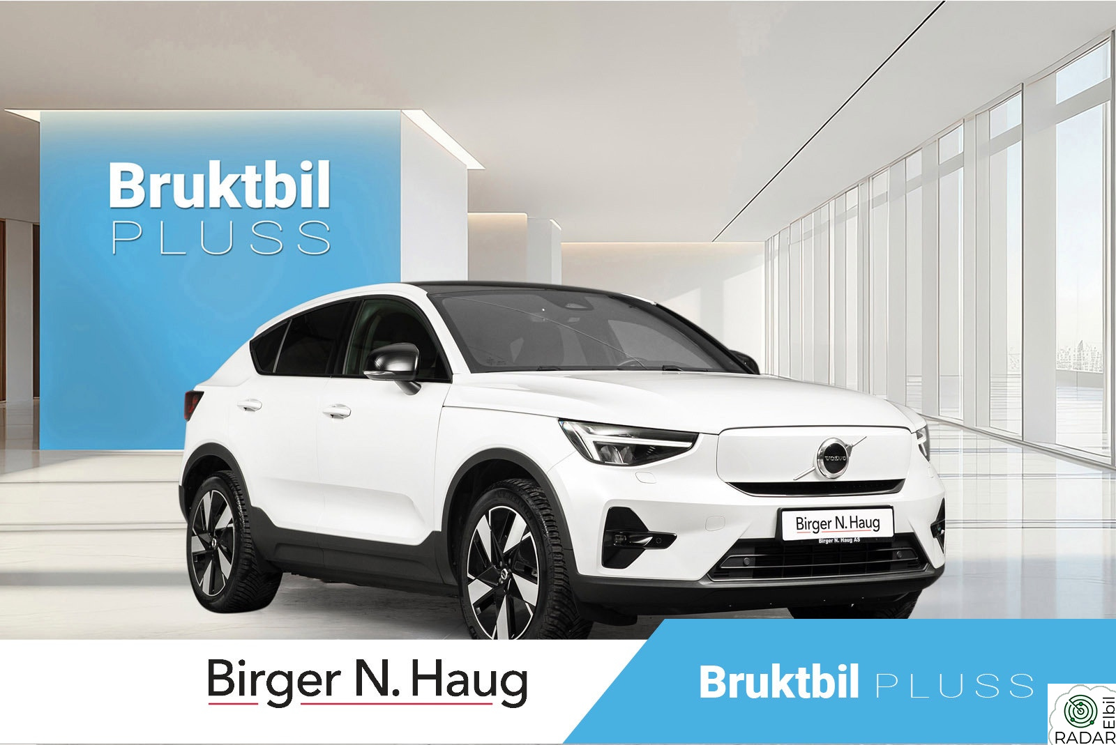 VOLVO C40 Recharge Twin 408hk AWD Plus -REKKEVIDDE 543 KM (WLTP)-