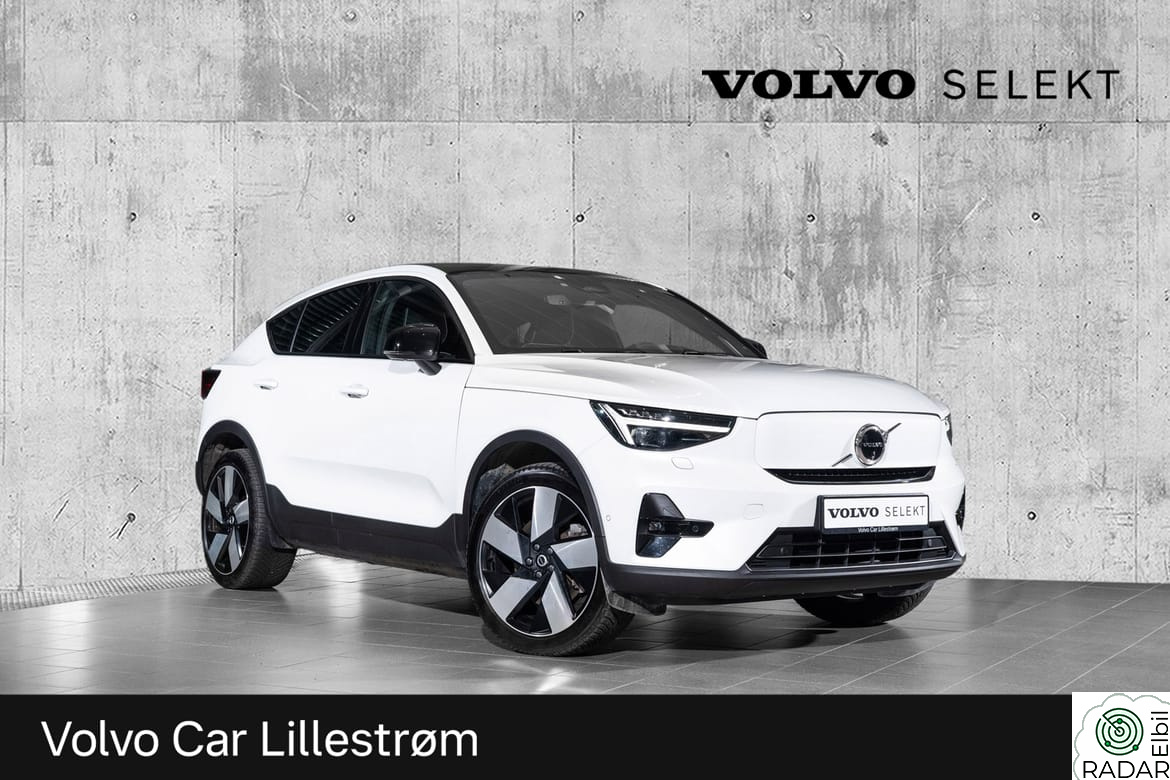 VOLVO C40 El. Twin Ultimate 408Hk. Velutstyrt!