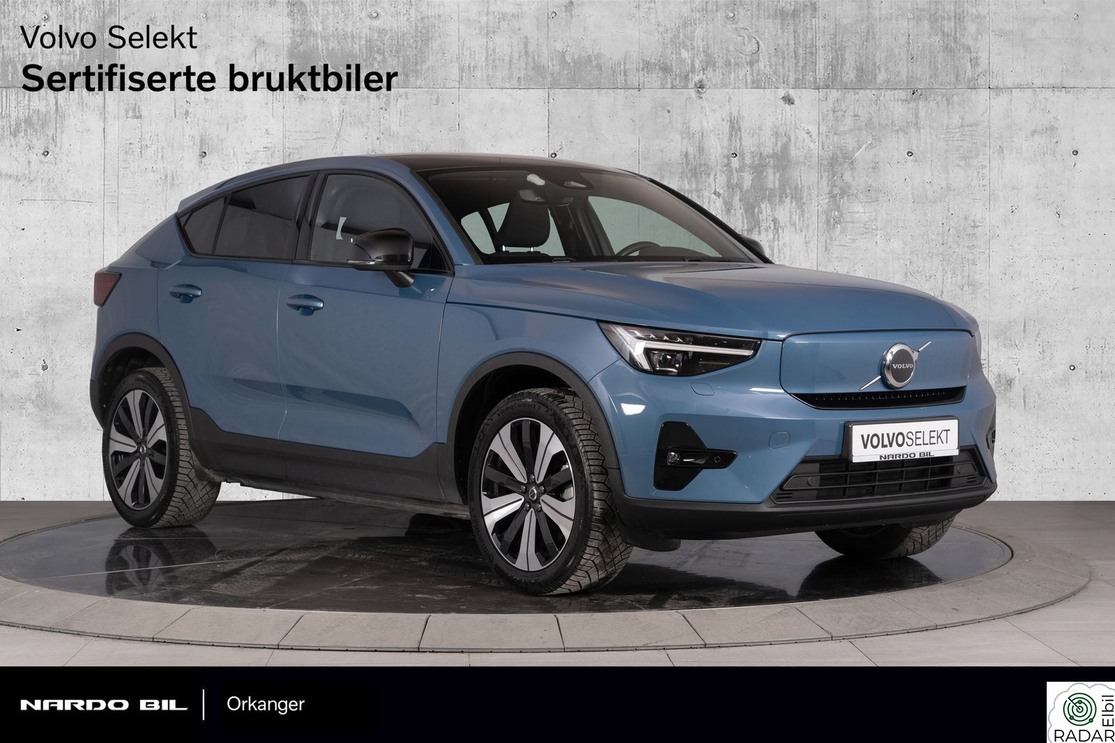 VOLVO C40 408 hk - AWD - Plus - Pixel LED - Krok - Varmepumpe