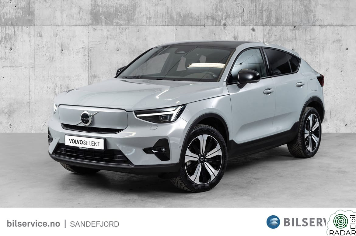 VOLVO C40 Ultimate AWD/Hengerfeste/Pixel-lys/360kamera/Glasstak