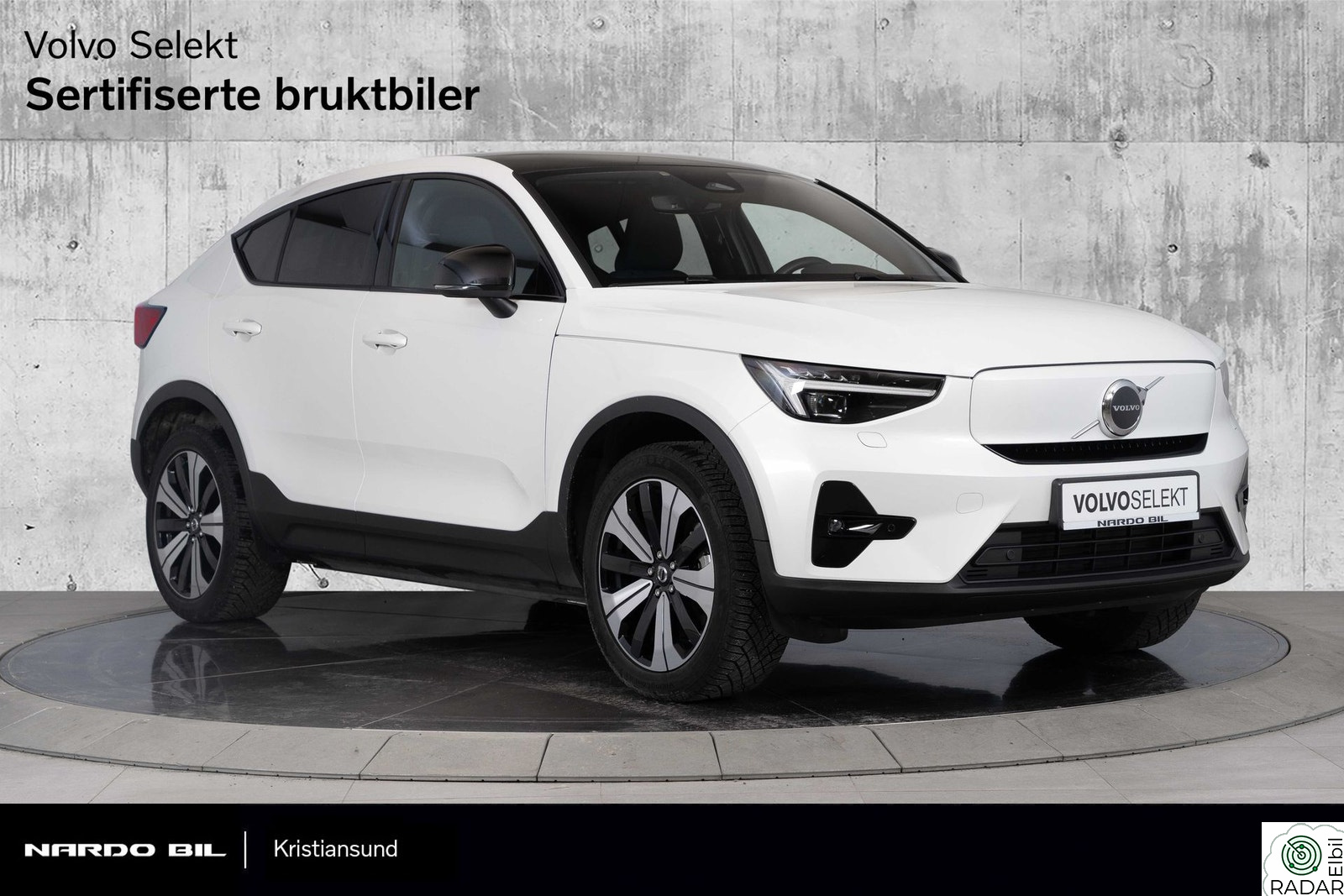 VOLVO C40 Twin Plus | Pixel | Krok | Varmepumpe | Volvo On Call