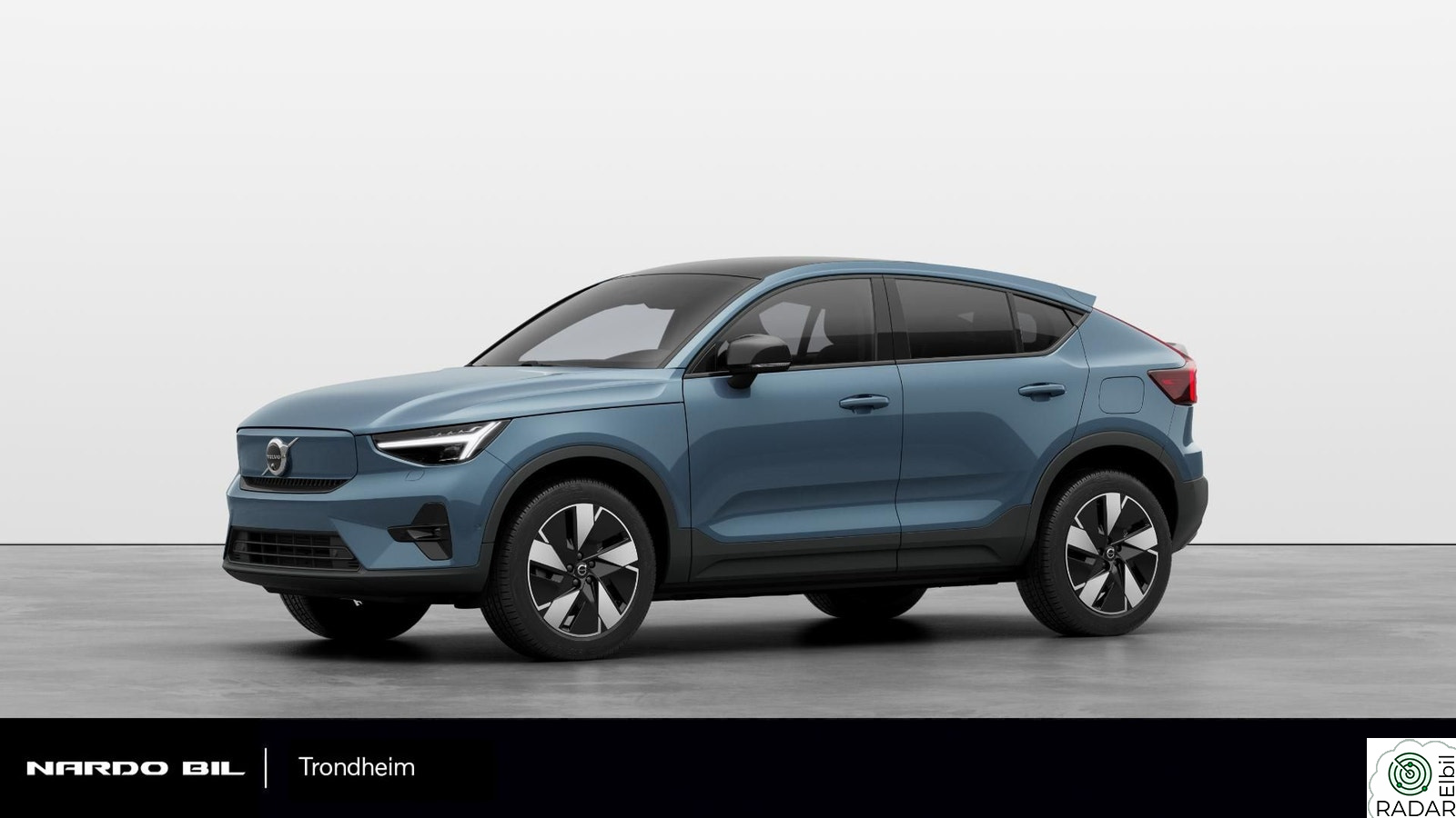 VOLVO C40 408 hk Ultimate. Pixel/Krok/Varmepumpe/Pan soltak