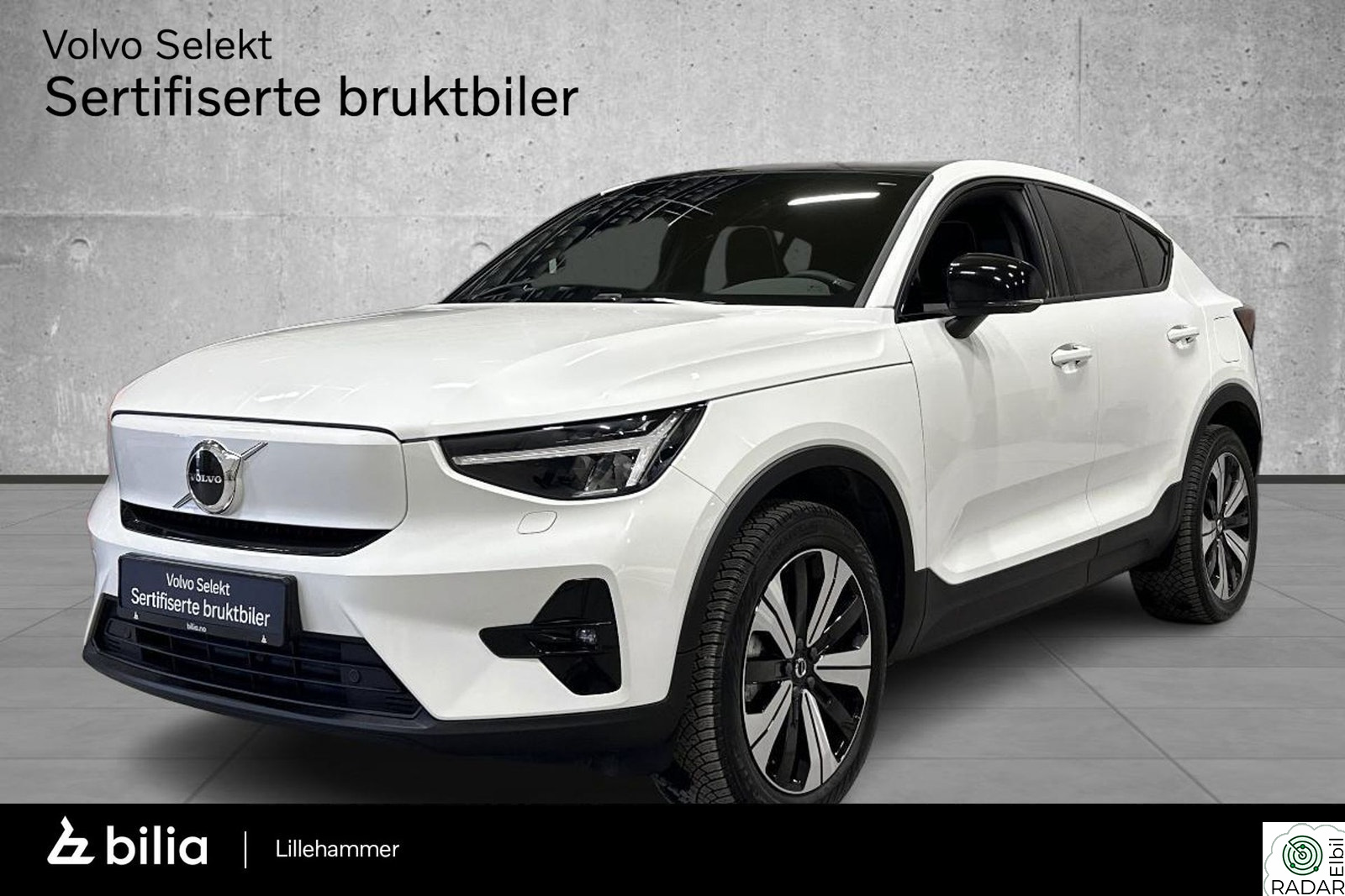 VOLVO C40 Twin Engine AWD Plus - Hengerfeste, 544 km rekkevidde