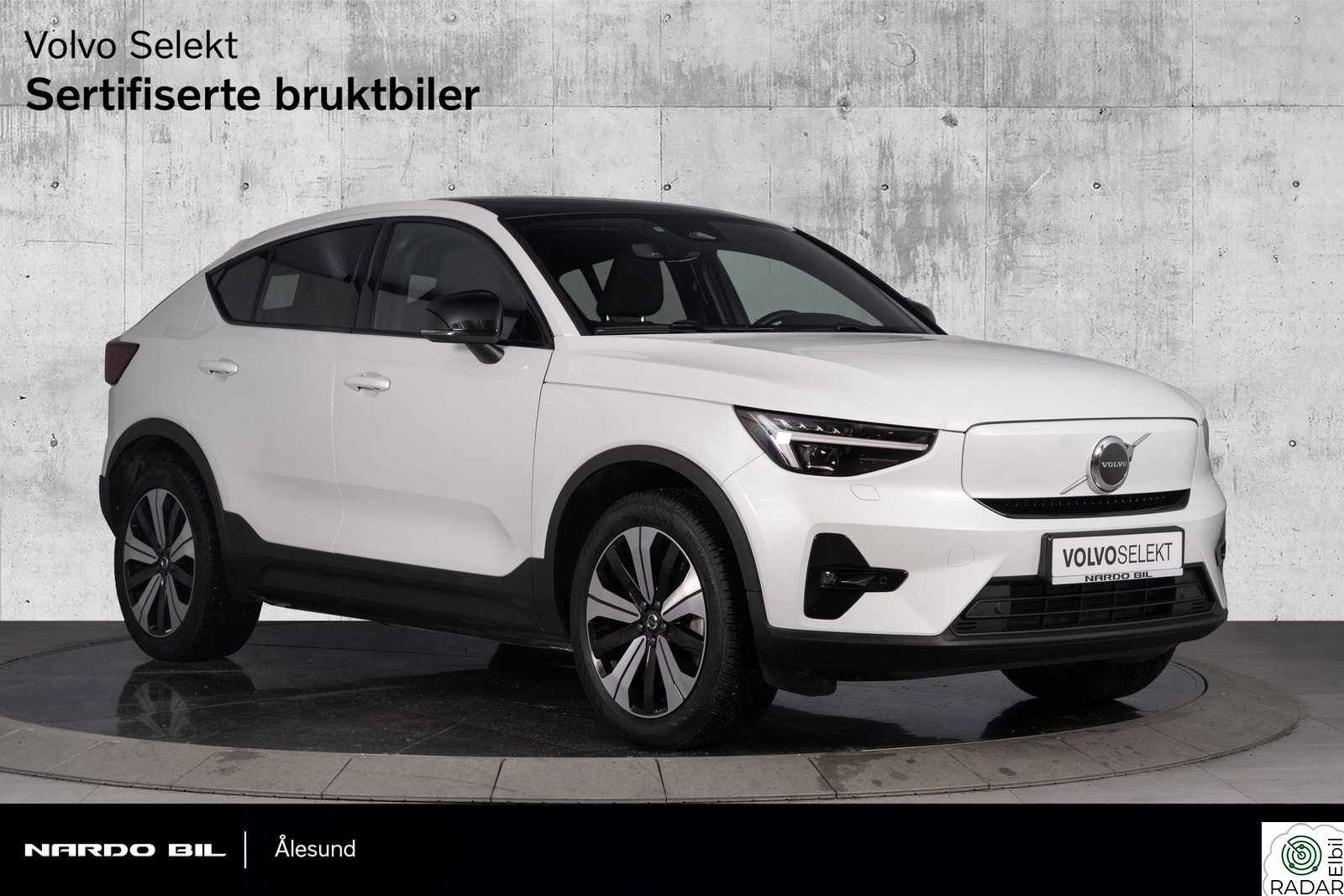 VOLVO C40 Twin | Plus | 408 hk | Pixel | Krok | Varmepumpe | +++