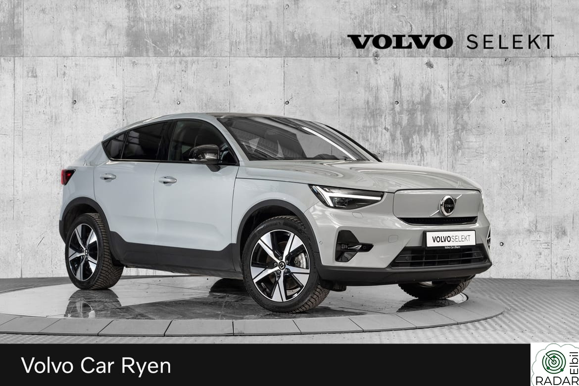 VOLVO C40 Recharge Twin Ultimate 408Hk. - Topputstyrt!